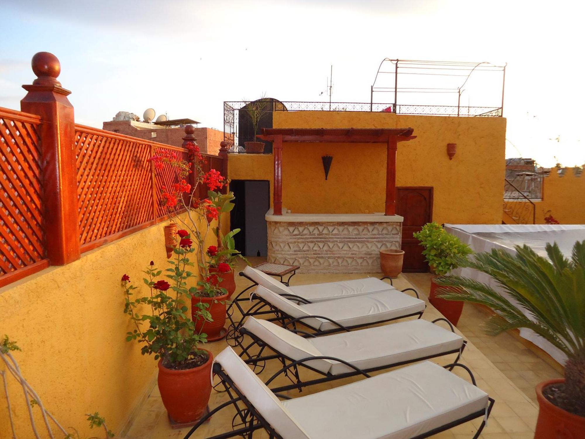 Riad Aldiana マラケシュ エクステリア 写真